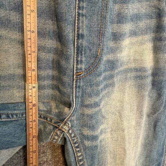 BDG Overalls Women 27 Blue Faded Denim Outdoor Utility Pockets Carpenter Y2K 90s - Picture 7 of 12